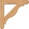 Ekena Millwork Funston Craftsman Smooth Bracket w/ Offset Brace, Western Red Cedar, 7 1/2"W x 40"D x 40"H BKT0806X40X40FST04SWR - alternate 2